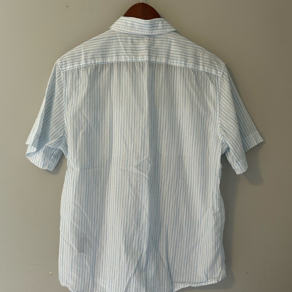 Men’s Banana Republic Slim Fit Short Sleeve Casual Button Down Shirt Medium - Picture 2 of 6
